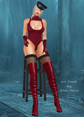 amias - WINA SET BODYSUIT+GLOVES +BOOTS // RED (Maitreya) - SALE ! ❤️