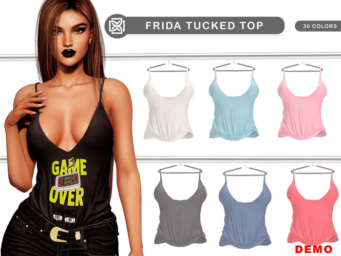 Addams - Frida - Tucked Top #DEMO