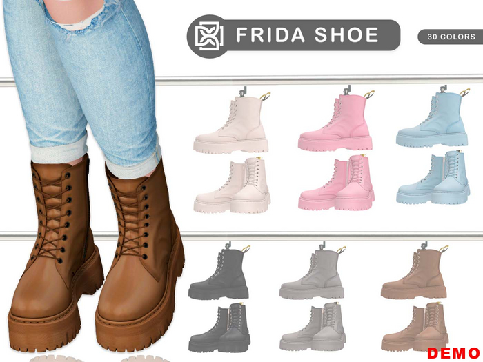 Addams - Frida - Dr Addams Boots #DEMO