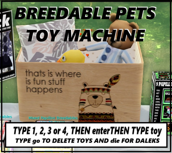 BREEDABLES TOY MACHINE V1.7