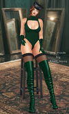 amias - WINA SET BODYSUIT+GLOVES +BOOTS // GREEN (Maitreya) - SALE ! ❤️