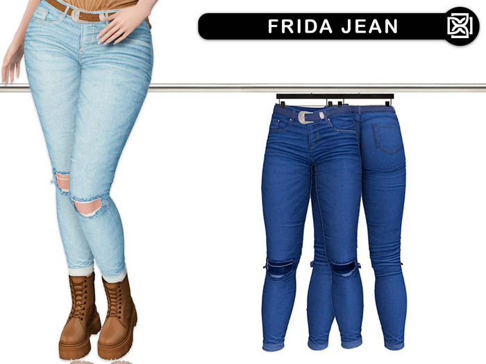 Addams - Frida - Ripped Jeans #19
