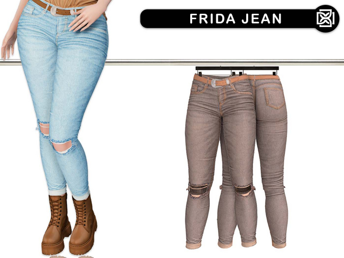 Addams - Frida - Ripped Jeans #25