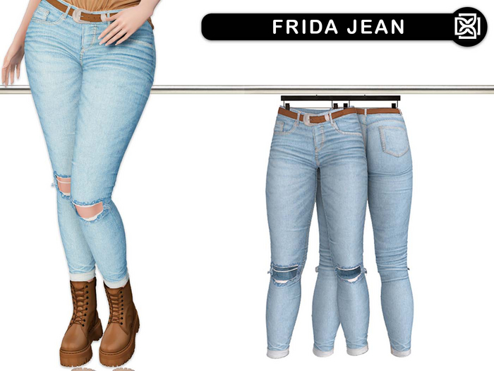 Addams - Frida - Ripped Jeans #35