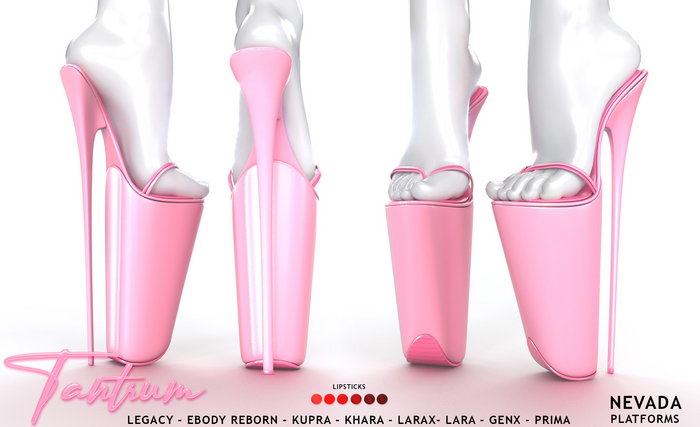 Tantrum - Nevada Platforms - Lipsticks 