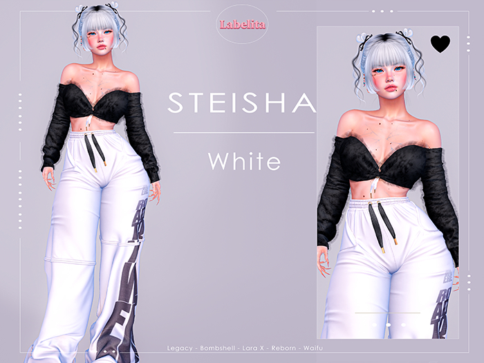 [LABELITA] Steisha Outfit White