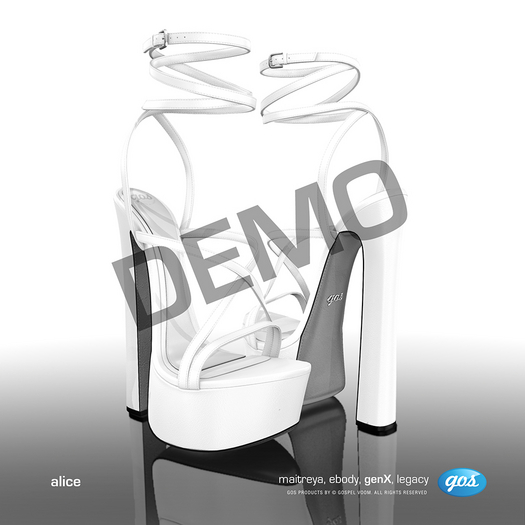 [Gos] Alice Buckled Sandals - DEMO