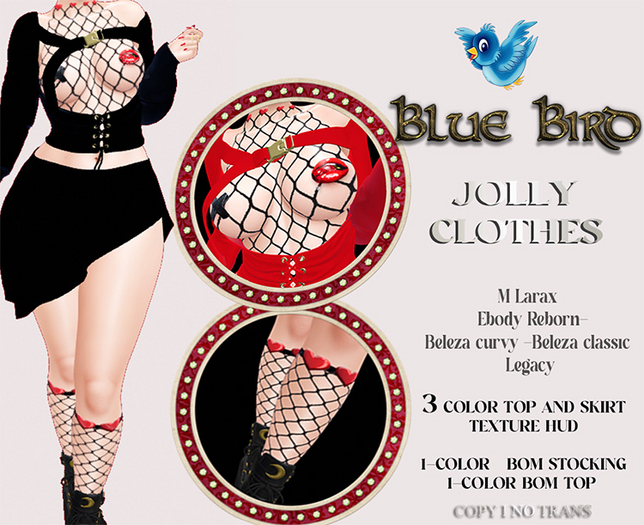 BLUE BIRD JOLLY CLOTHES