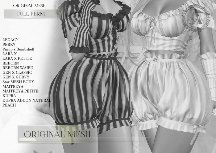 7435 DEMO **ABSEN** F-2008 PANTIES  FULL PERM