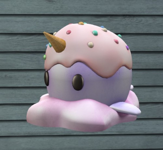 09 Candy Whale - cloud purple RARE