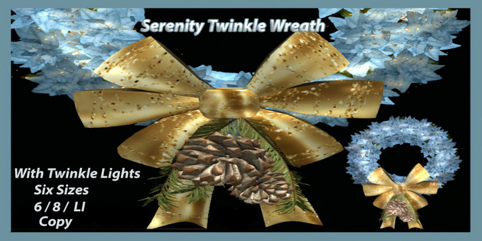 Serenity  Twinkle Wreath