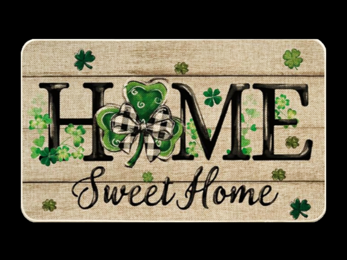 *6KW* FULL PERM St. Patrick's Day 3 Welcome Mat Texture #4