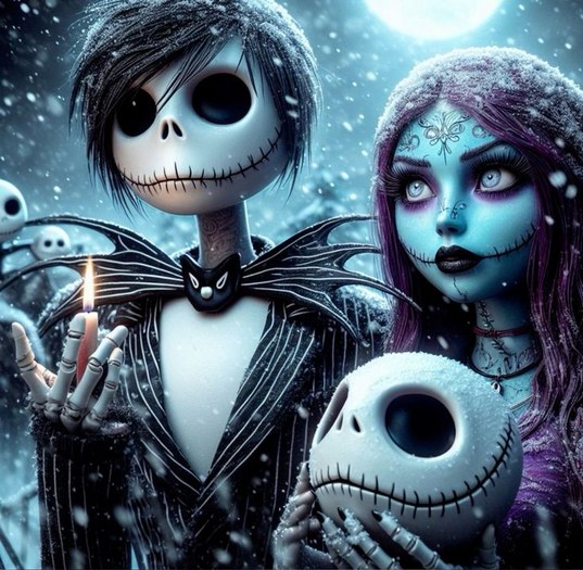 Emo Goth Jack & Goth Sally