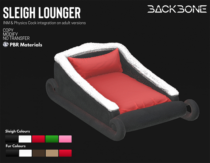 BackBone Sleigh Lounger - PG