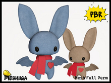 Meshuga PBR Valentines Bat In Love Plush Toy FULL PERM MESH