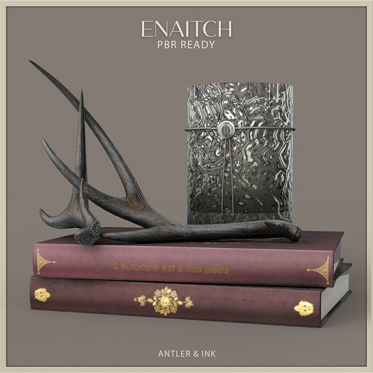 ::NH:: Antler&Ink - red&black  (wear)