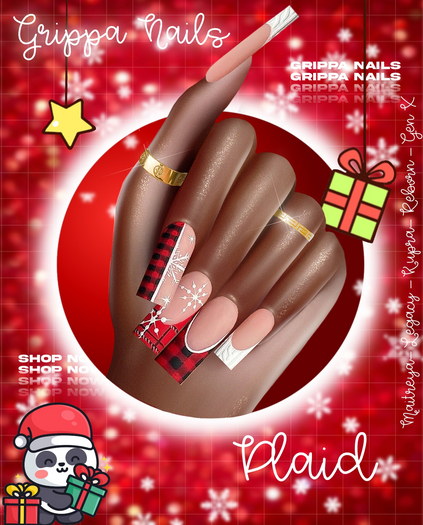 Grippa Midi:: Plaid Set