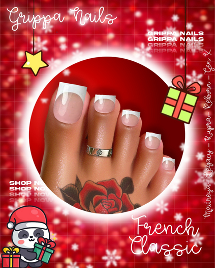 Grippa Pedi:: French Classic Set
