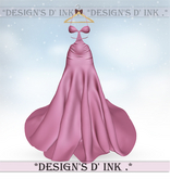 Alika Dress Pink Rouge