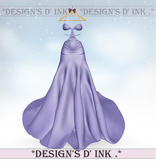 Alika Dress Violet Iris