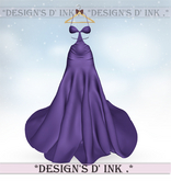 Alika Dress Royal Purple