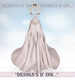 Alika Dress Beige Almond