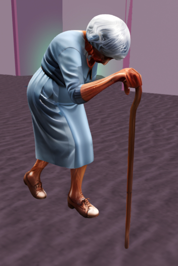 woman high poly 003