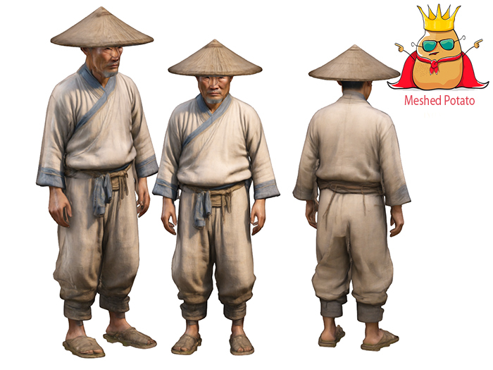 Meshed Potato - Human Chinese Farmer Full Perm