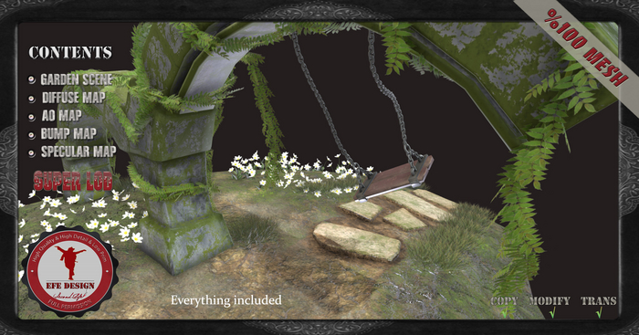 (Efe Design) Garden Scene Fullperm