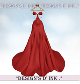 Alika Dress Red