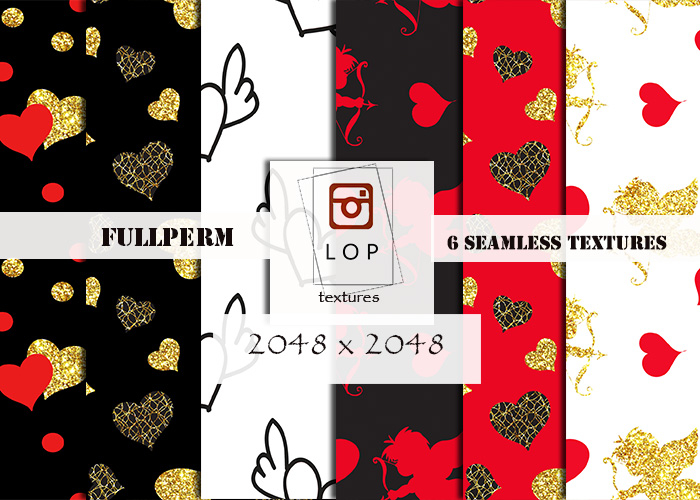 LOP RED & GOLD VALENTINE PACK 2 