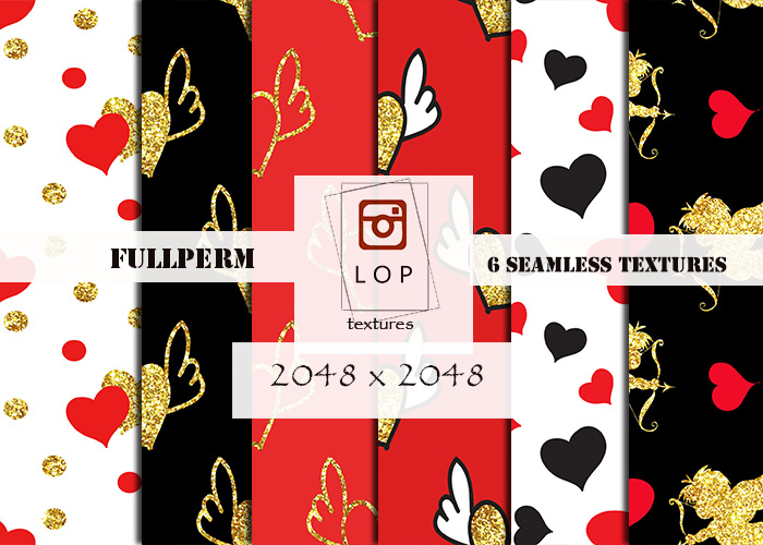 LOP RED & GOLD VALENTINE PACK 1