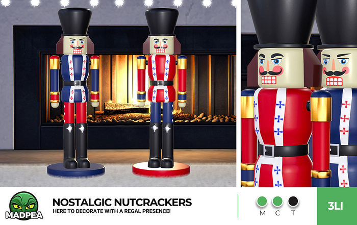 MadPea Nostalgic Nutcrackers
