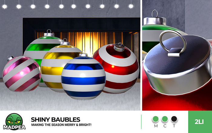 MadPea Shiny Baubles