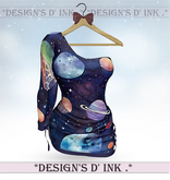 Melanie Dress Eccentric Galaxy