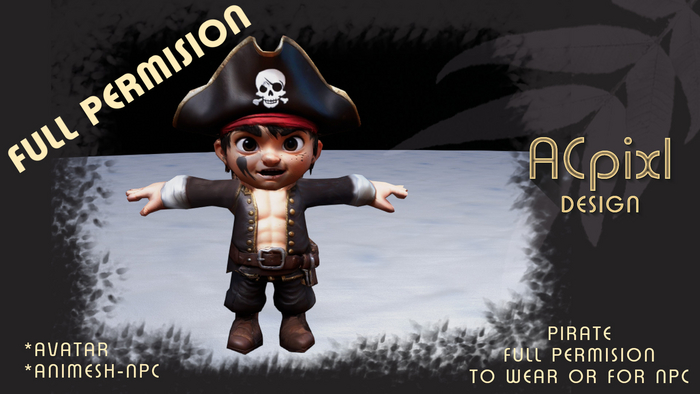 Pirate wear-animesh