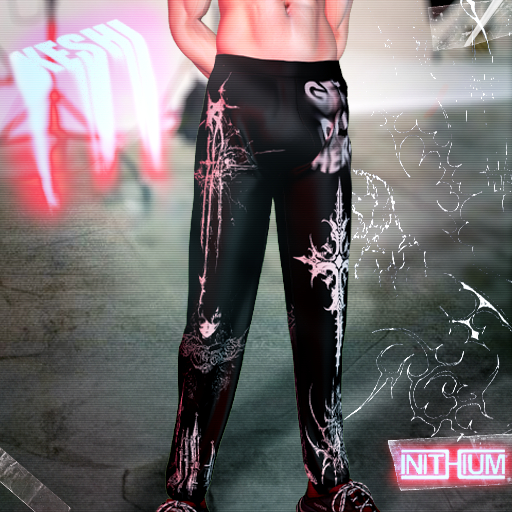 KESHI - DARK SOULS BLACK PANTS - KARIO