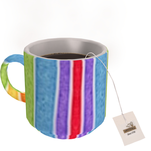 STRIPES Coffee Tea & Cinnamon Roll Set (Boxed)