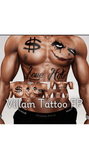 Villain Tattoo Fp