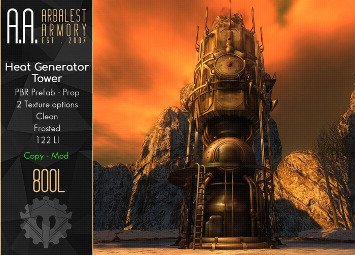 -[Arbalest]- Heat Generator Tower