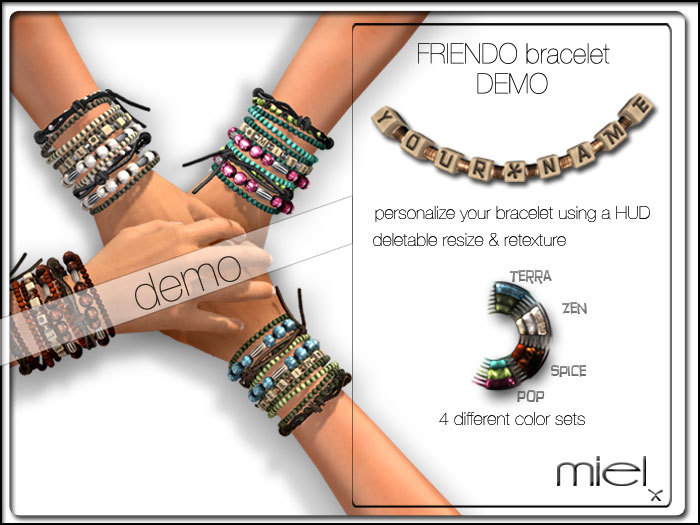 MIEL FRIENDO BRACELET DEMO