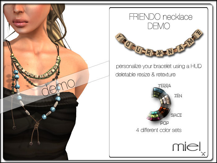MIEL FRIENDO NECKLACE DEMO