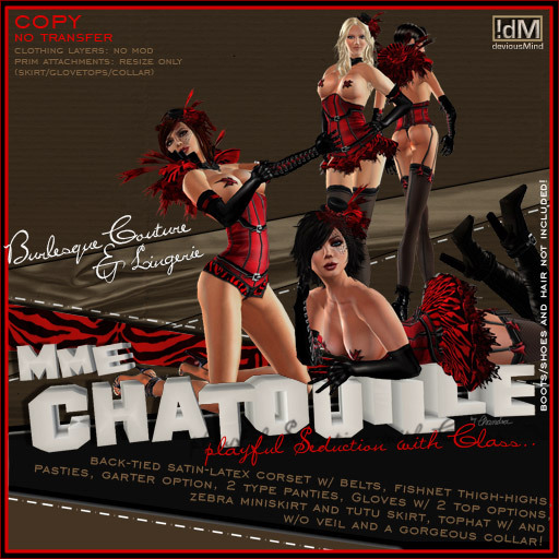 !dM deviousMind: "MmeChatouille" *RED*
