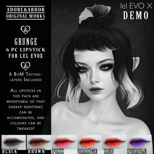 Grunge Lipstick [EvoX] DEMO