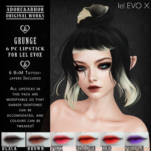Grunge Lipstick [EvoX]