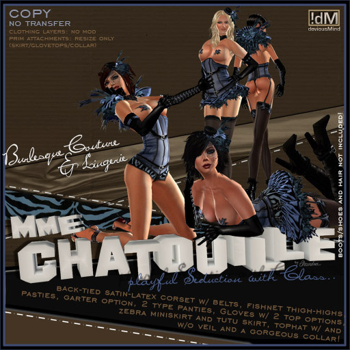 !dM deviousMind: "MmeChatouille" *BLUE* 