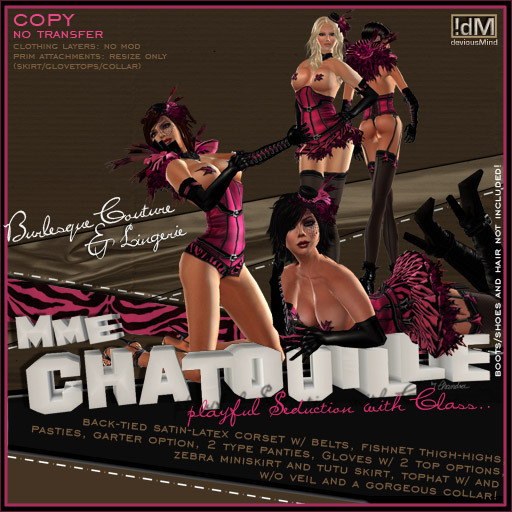!dM deviousMind: "MmeChatouille" *PINK*