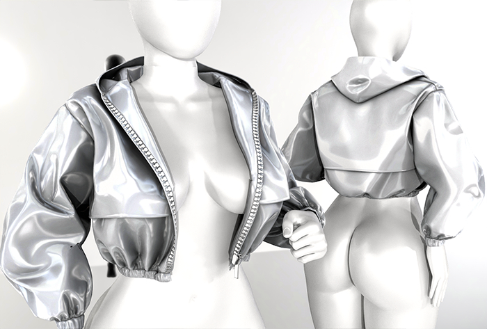 Emy Jacket Silver