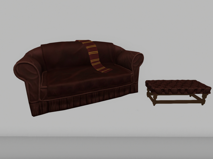 couch gryffindor  room