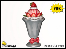 Meshuga PBR Valentines Parfait FULL PERM MESH